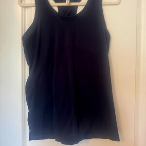 Athleta Momentum Seamless tank(Navy)